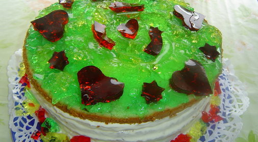 Торт Волшебник изумрудного города