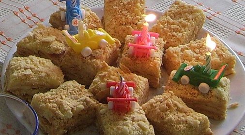 торт наполеон