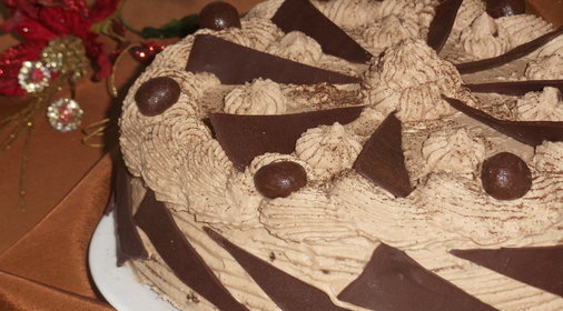 Шоколадно ореховый торт