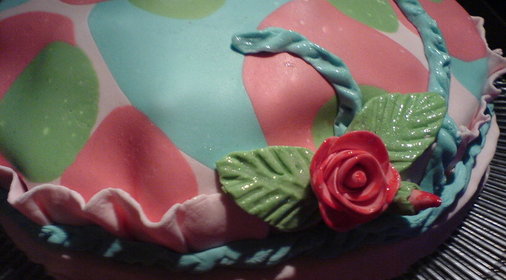 украшение на торт Панчо(шапочка пляжная)