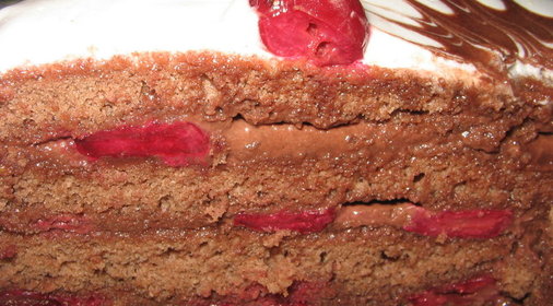 Торт Панчо с вишней