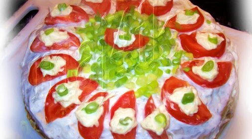 Мой Печёночный тортик