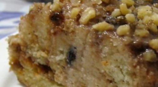 Торт «Панчо» с черносливом, сметаной и грецкими орехами