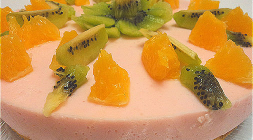 Торт с зефирным желе. Очень простой, но очень вкусный