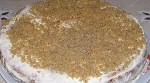 Морковный торт от Иннесы