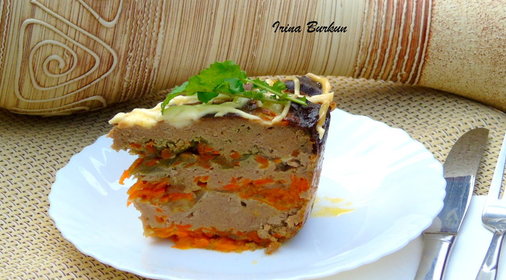 Печеночный торт духовой