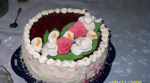 Торт Малиновая нежность