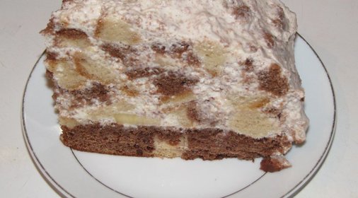 Банановый торт