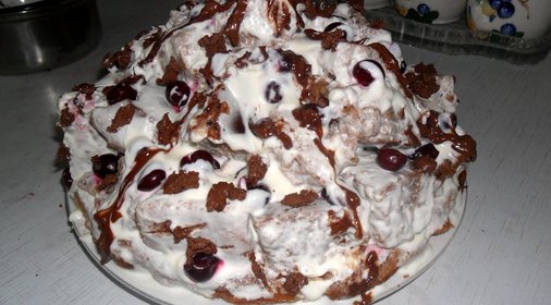 Торт «Панчо» с вишней