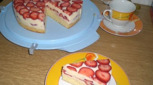 Клубничный торт