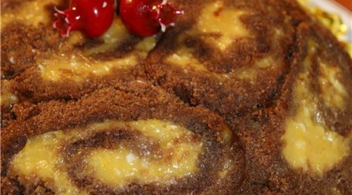 торт Рождественская бомба