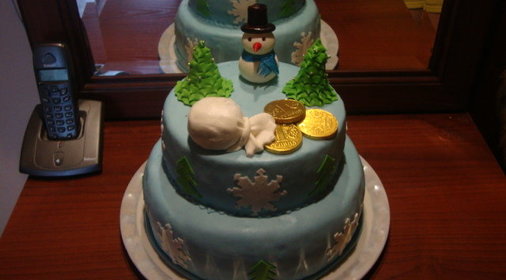 Торт Новогодний