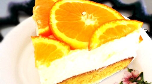 Торт с апельсинами и йогуртом