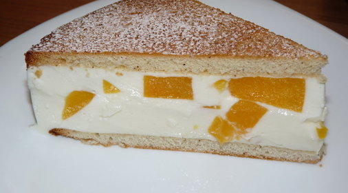 йогуртовый торт с фруктами