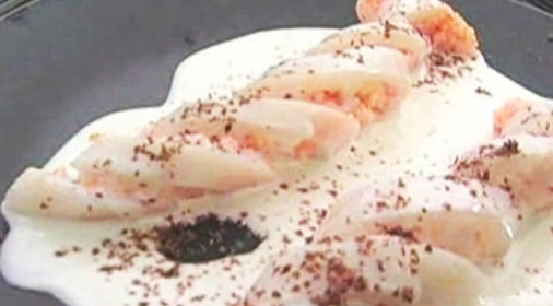 Торт с клюквой апельсинами и козьим сыром