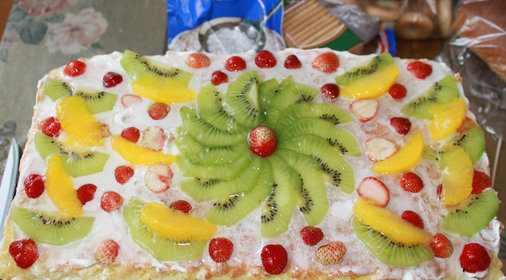 Бисквитный тортик