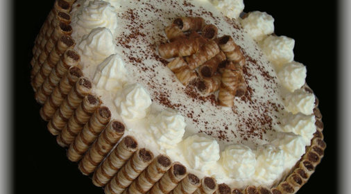 торт с творожным кремом Нежность