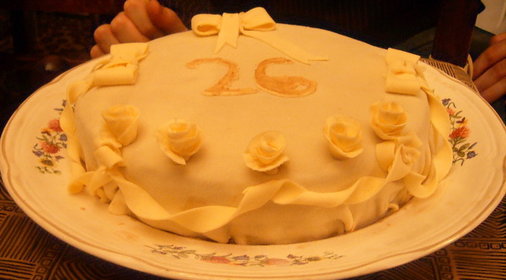 торт с мастикой