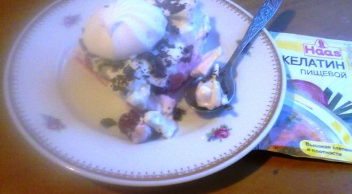 Сметанный торт-желе Нежный