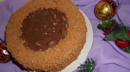 Торт Шоколадный медовик