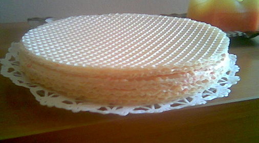 Вафельный торт