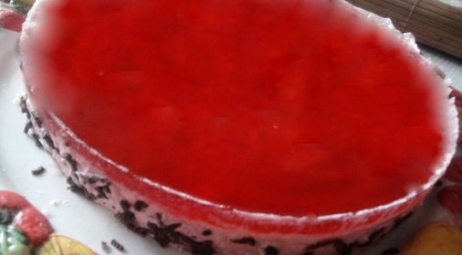 Вишневый торт суфле