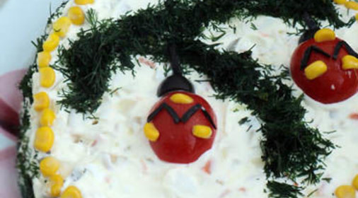 Торт с тыквой и апельсином