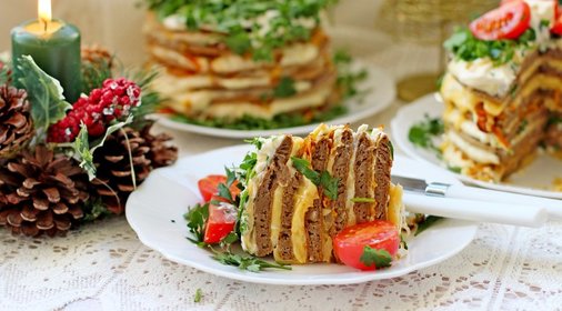 Печеночные мини тортики