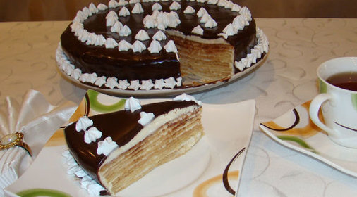 Торт «Медовик»