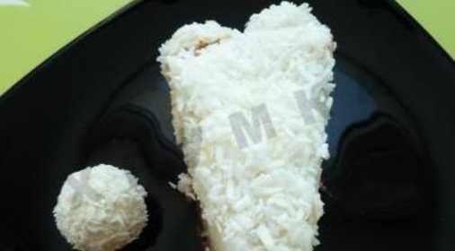 Торт бисквитный сметана Рафаелло