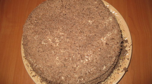 Торт Пражский полосатый