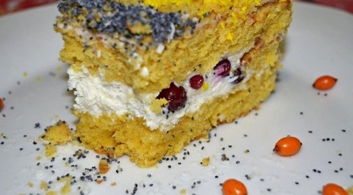 Блинный торт с грибами