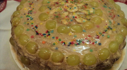 Кофейный торт-сметанник