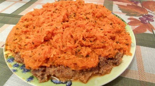 Сырой морковный торт