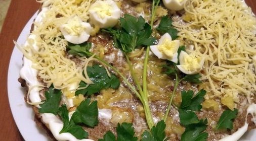 Печеночный торт