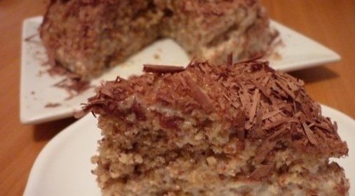 Ореховый торт за 5 минут