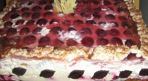 Именинный торт Фруктовый микс