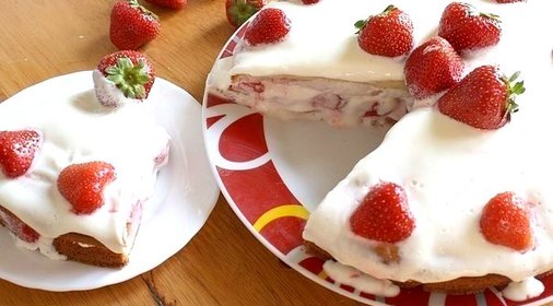 Торт «Клубника»