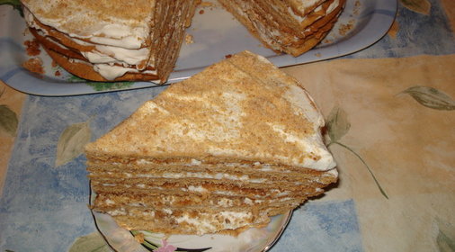 Торт Медовик (мой вариант)
