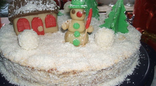 торт Новогодний