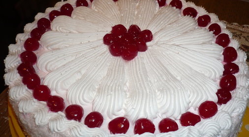 Торт «Зимняя вишня»