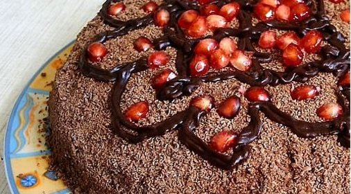 Торт с маком и сметанным кремом