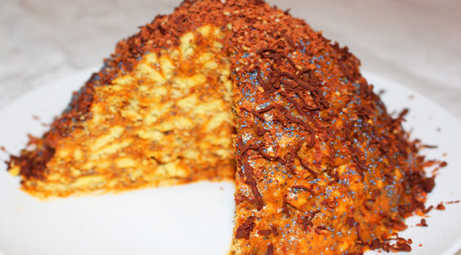 Торт муравейник на быструю руку. Видео