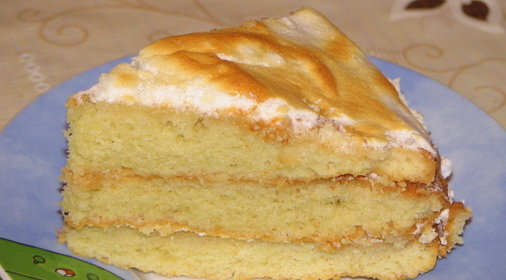 Лимонный торт