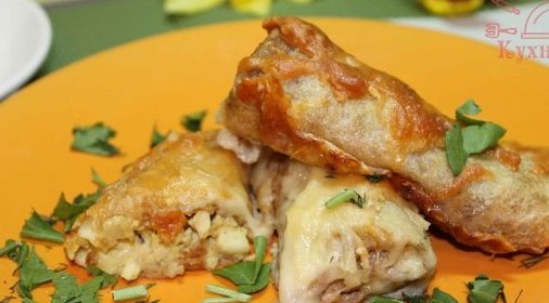 Ореховый торт с красной смородины