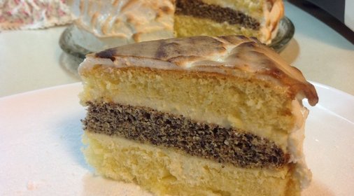 Лимонный торт с Маком