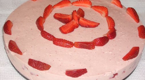 Торт Клубничное настроение (дуэль)