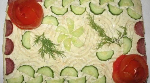 Торт Бутербродный (вариант)