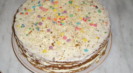 Торт Медовый