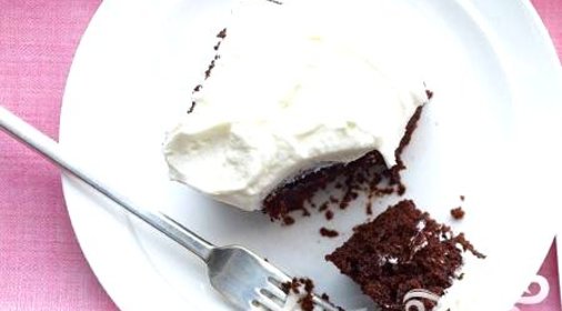 Шоколадный пирог с ванилью